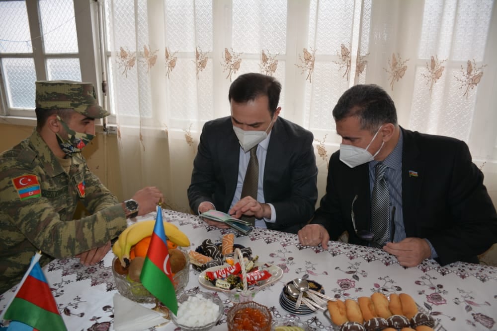İsmayıllıda Vətən müharibəsinin qəhrəmanları ilə görüşlər davam edir - FOTOLAR