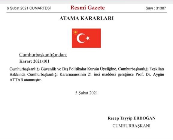 Ərdoğan azərbaycanlı alimi yüksək vəzifəyə təyin etdi - FOTO