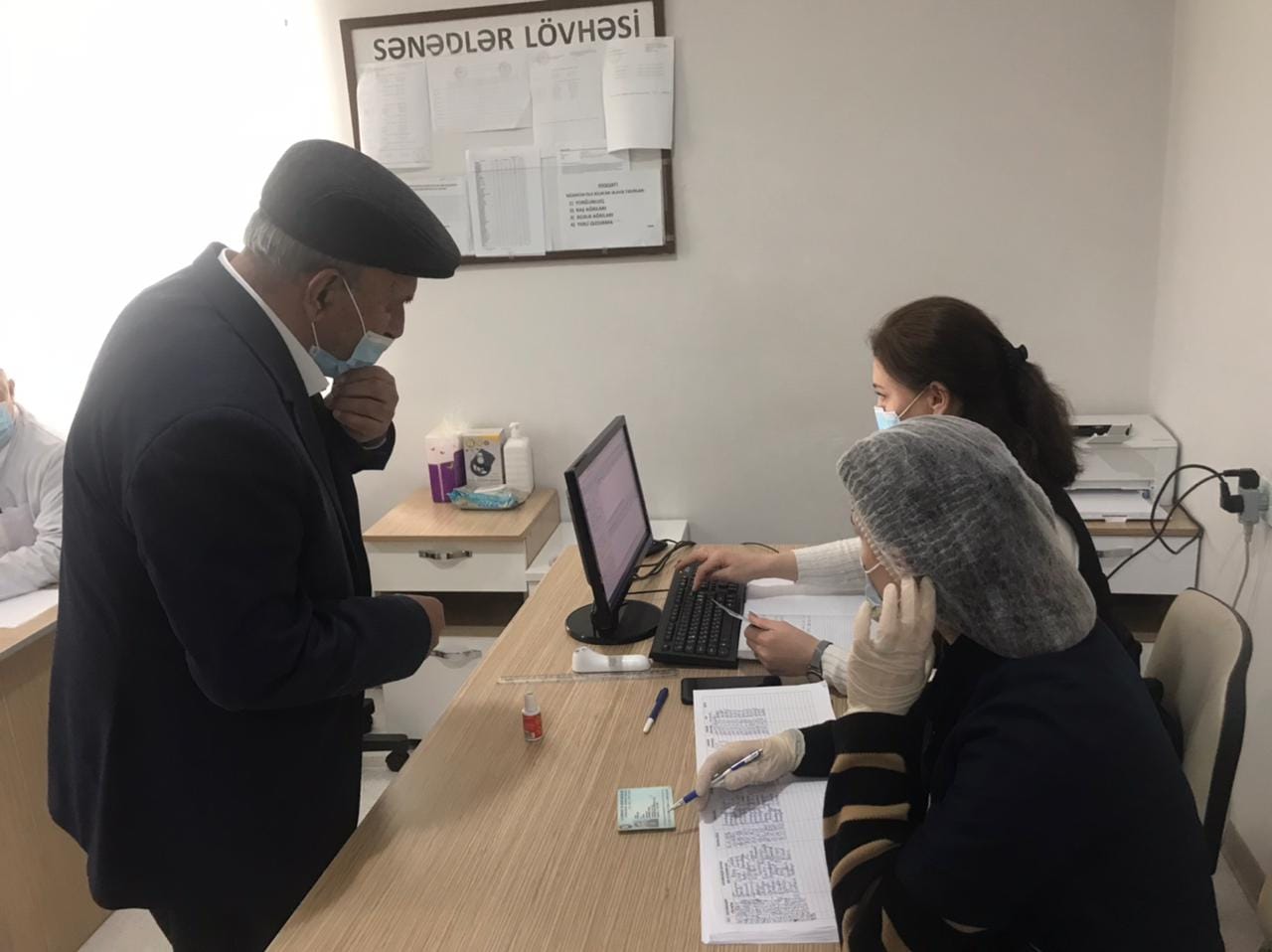 İsmayıllıda yaşı 65-dən yuxarı olan vətəndaşların vaksinasiyasına başlanılıb - FOTOLAR