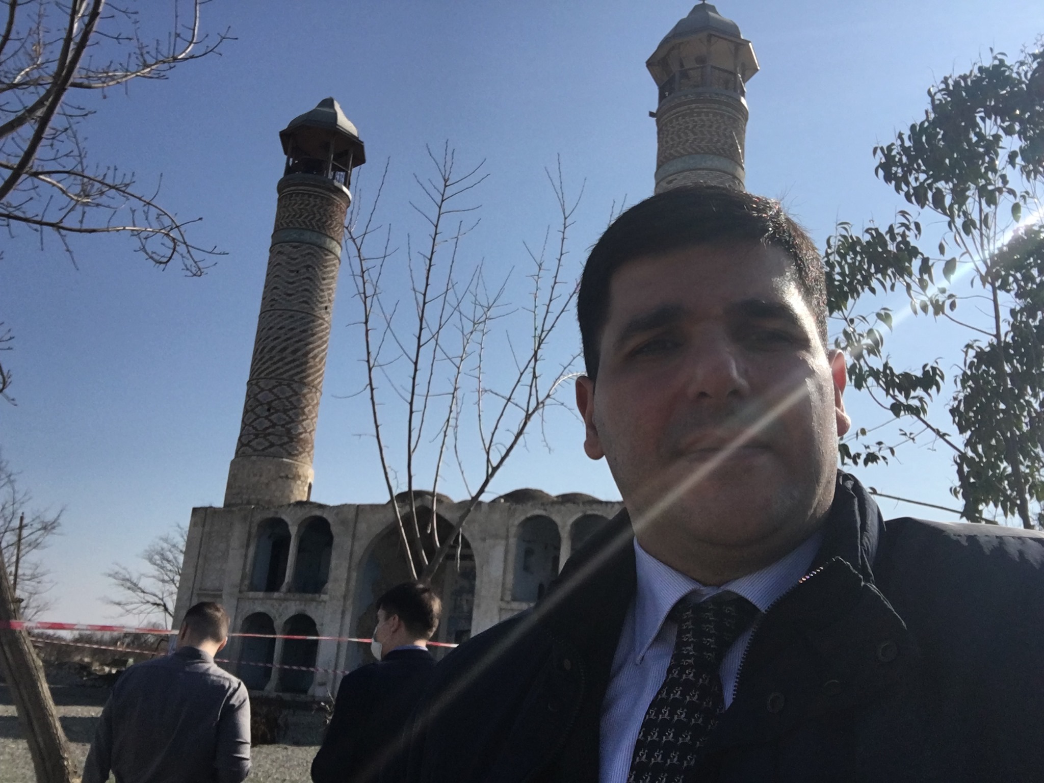 Tərtər və Ağdama səfər edən politoloq: "Olanları unutmayacağıq!" - FOTOLAR