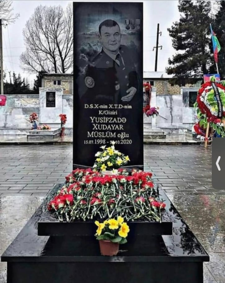 Xudayarın məzar daşı hazırdır - FOTO
