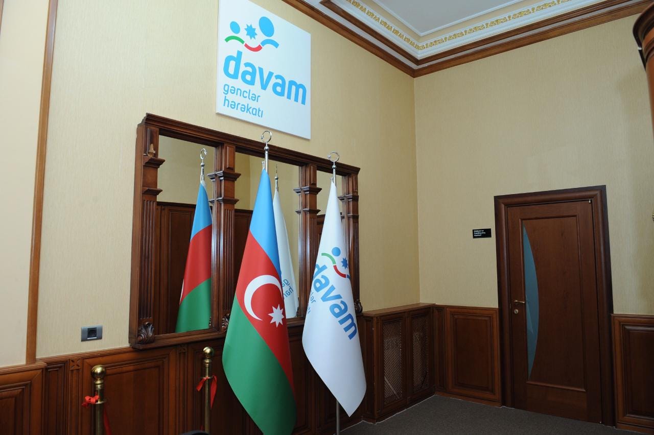 "Davam" Gənclər Hərəkatının Bakı Dayaq Mərkəzi fəaliyyətə başladı - FOTOLAR