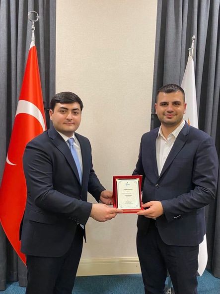 “Davam” Gənclər Hərəkatının sədri AK Parti görüşlər keçirdi - FOTO