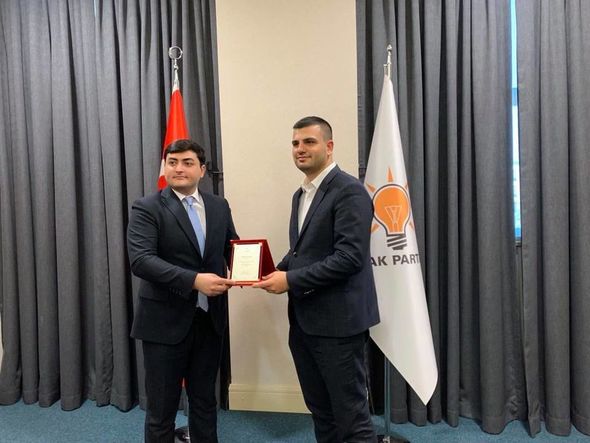 “Davam” Gənclər Hərəkatının sədri AK Parti görüşlər keçirdi - FOTO