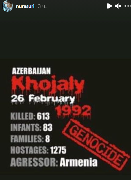 Azərbaycanlı məşhurlar Xocalı faciəsini belə andı - FOTOLAR