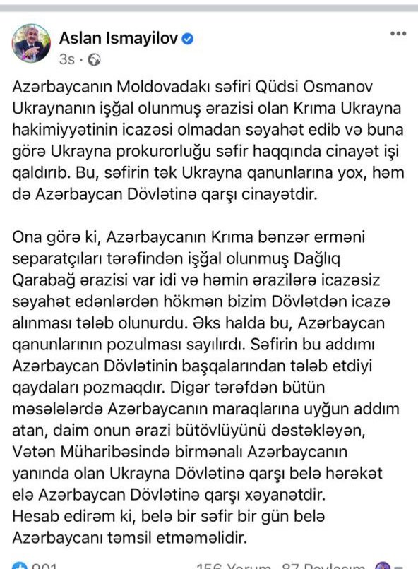 Səfir üzərindən Azərbaycana qarşı kampaniyanı kim təşkil edir - ERMƏNİ İZİ