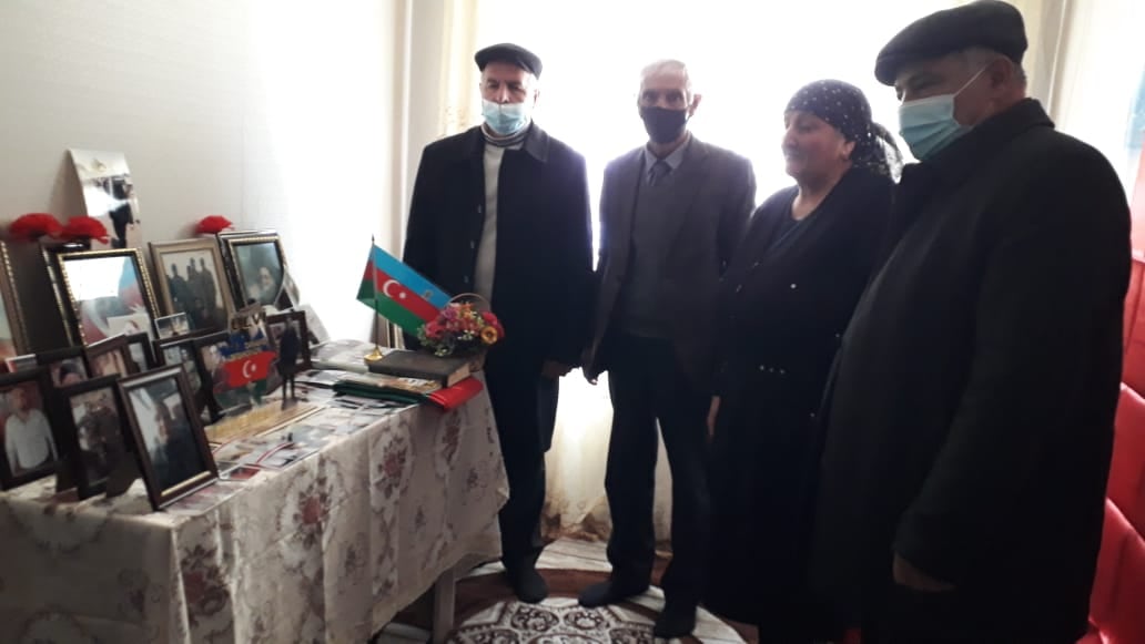 İsmayıllıda şəhid ailələri ziyarət olunub - FOTO