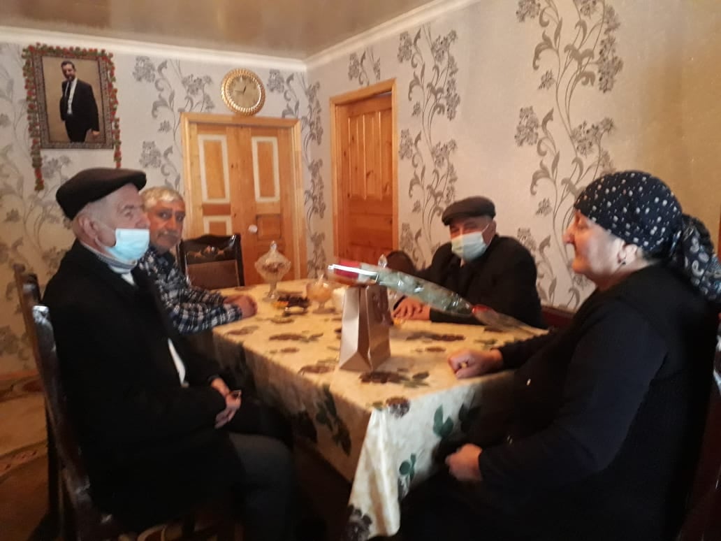 İsmayıllıda şəhid ailələri ziyarət olunub - FOTO