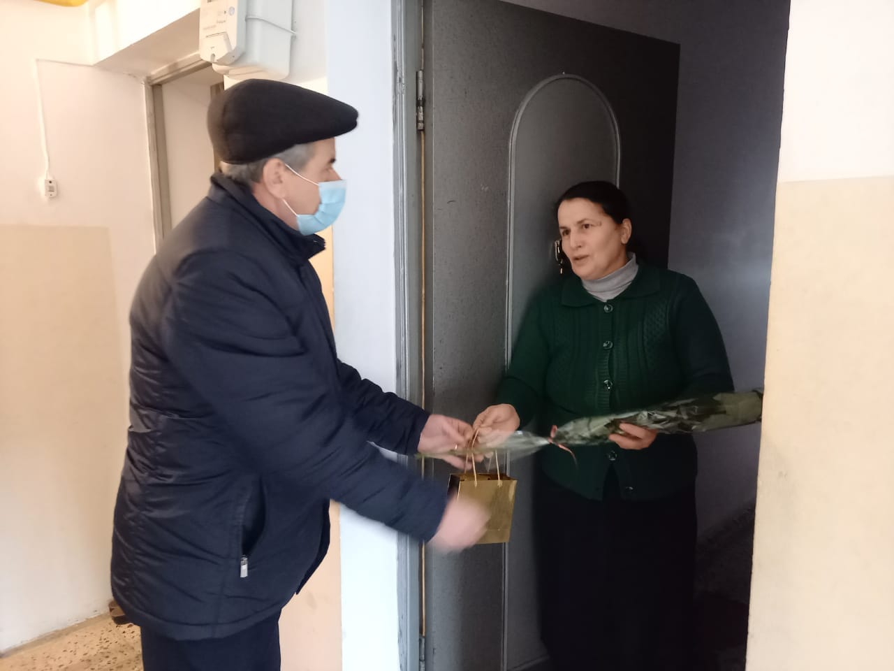 İsmayıllıda şəhid ailələri ziyarət olunub - FOTO