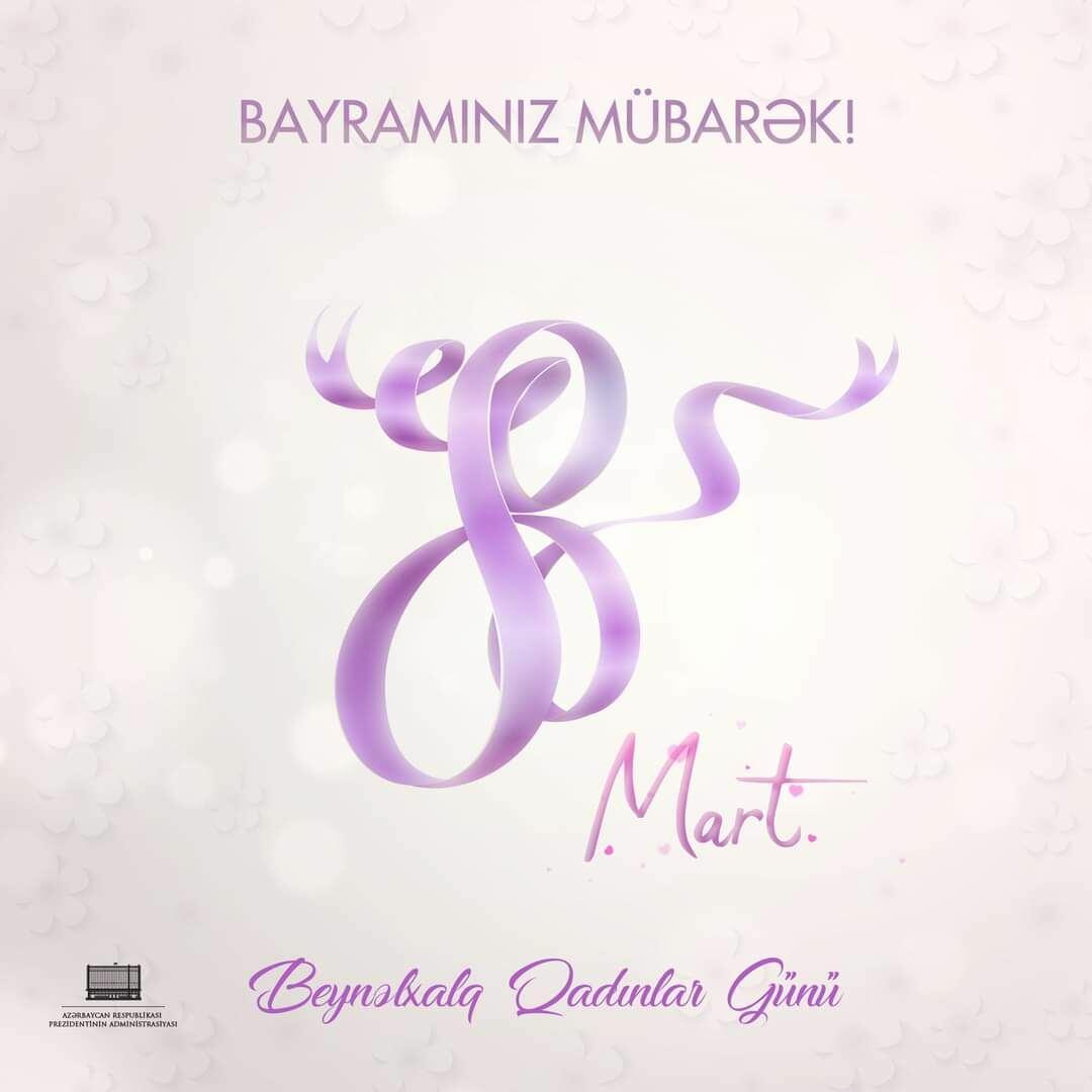 Prezidentdən Beynəlxalq Qadınlar Günü münasibətilə paylaşım - Foto