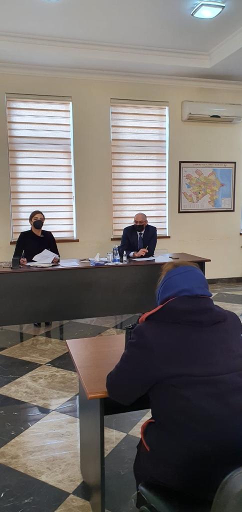 Könül Nurullayeva həftəlik vətəndaş qəbullarını davam etdirir - FOTOLAR