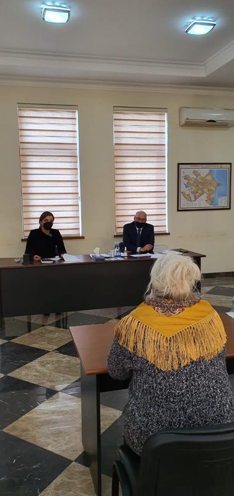 Könül Nurullayeva həftəlik vətəndaş qəbullarını davam etdirir - FOTOLAR