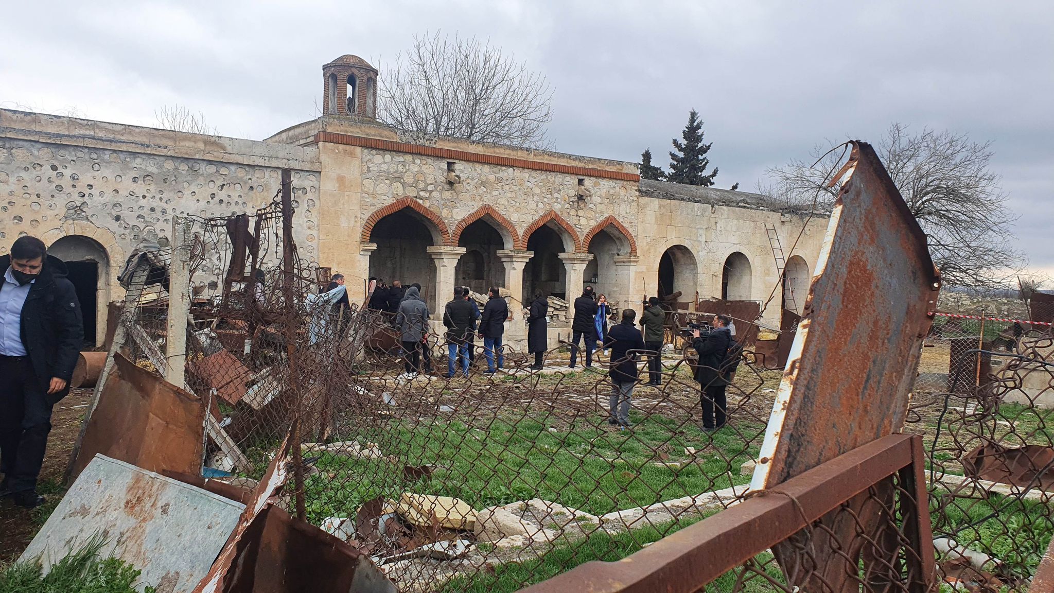 Sfera.az saytının baş redaktoru işğaldan azad edilmiş Ağdamda - FOTOLAR