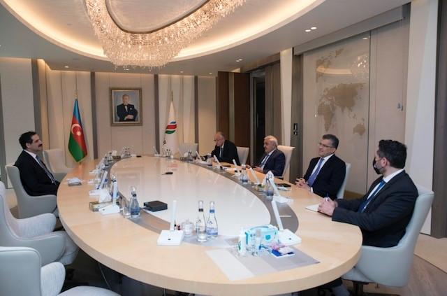 SOCAR-ın prezidenti Türkiyə səfiri ilə görüşdü