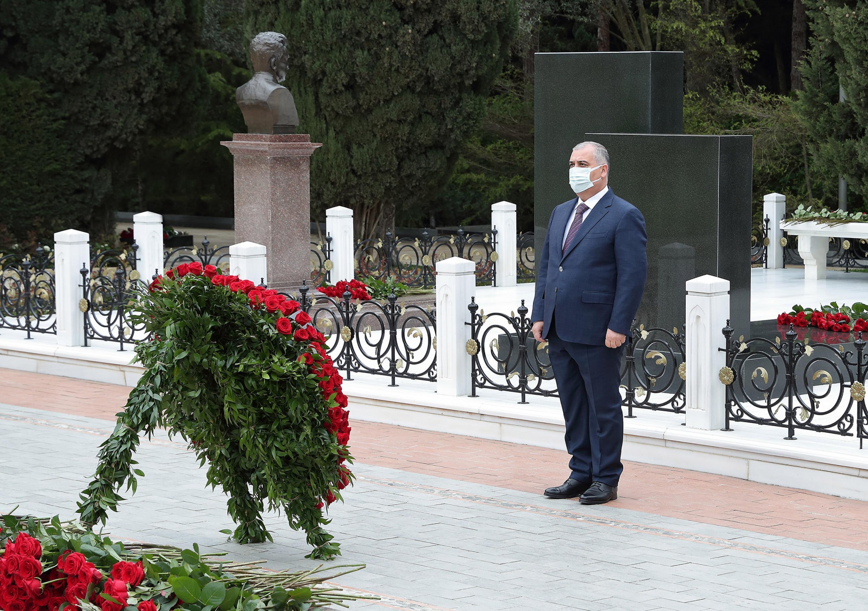 DTX əməkdaşları Ümummilli lider Heydər Əliyevin xatirəsini yad ediblər - FOTO