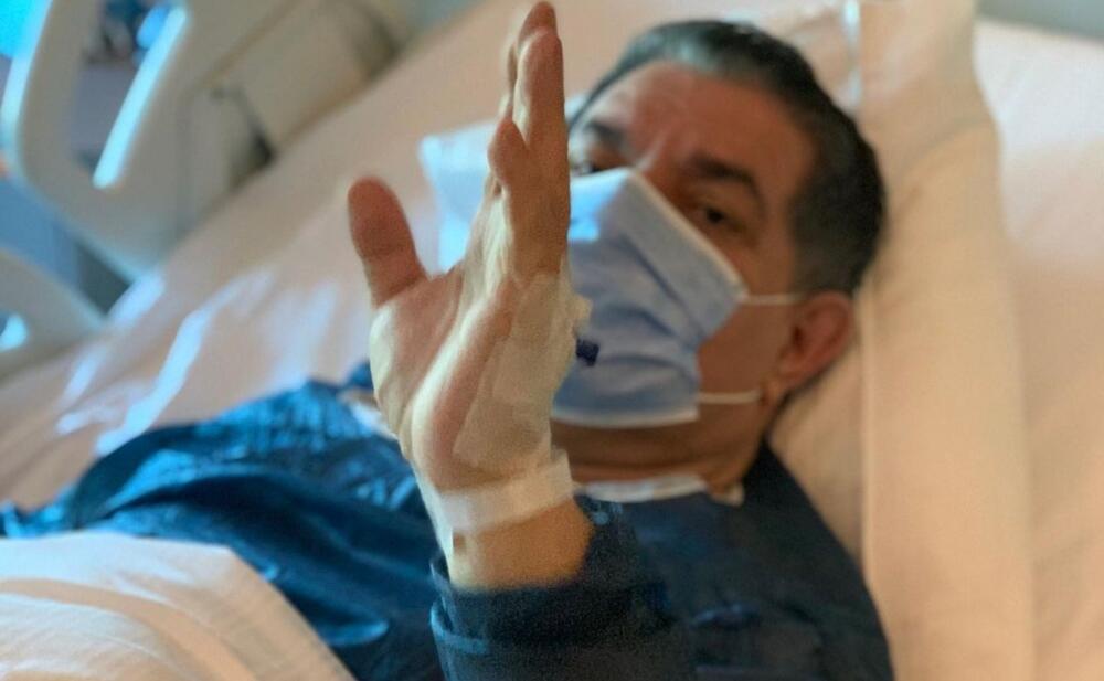 "Allaha əmanət olun" - Ağadadaş Ağayev xəstəxanadan fotosu yaydı