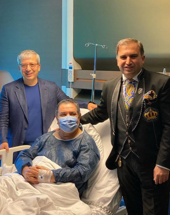 Ağadadaş Ağayevin əməliyyatdan sonra ilk fotosu – Hacı Nuran paylaşdı