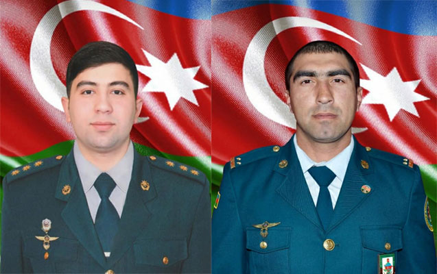 Bu gün şəhid olan əsgərlərimizin FOTOLARI