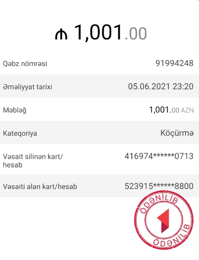 Daha bir “giveaway” qalmaqalı - “11 min manatı qaytarmır”