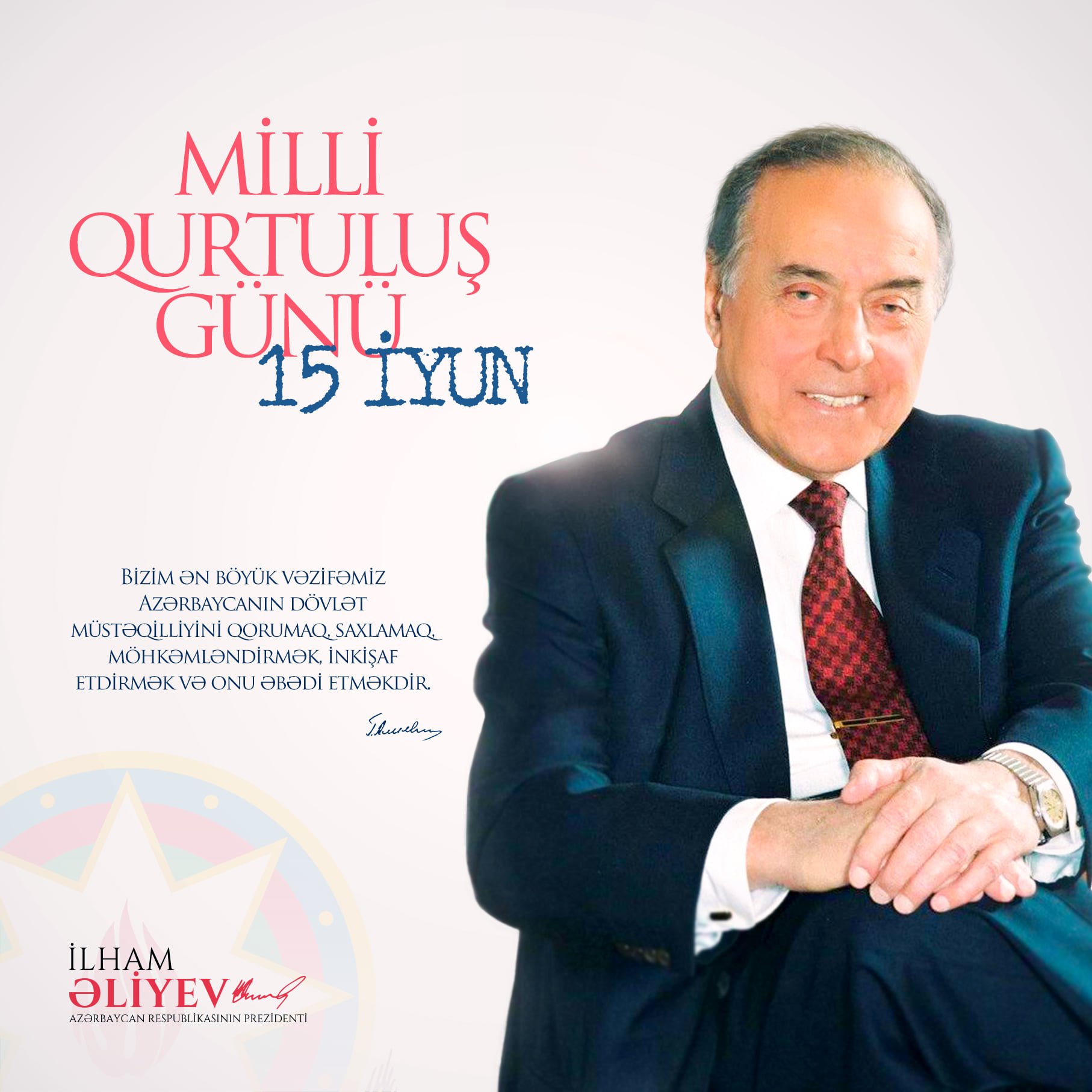 Prezidentdən Qurtuluş Günü ilə bağlı paylaşım - FOTO