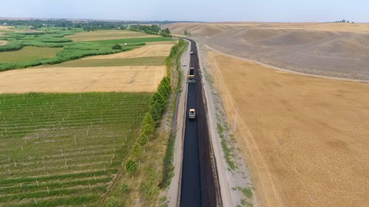 "Zəfər yolu"nun asfaltlanmasına başlanıldı