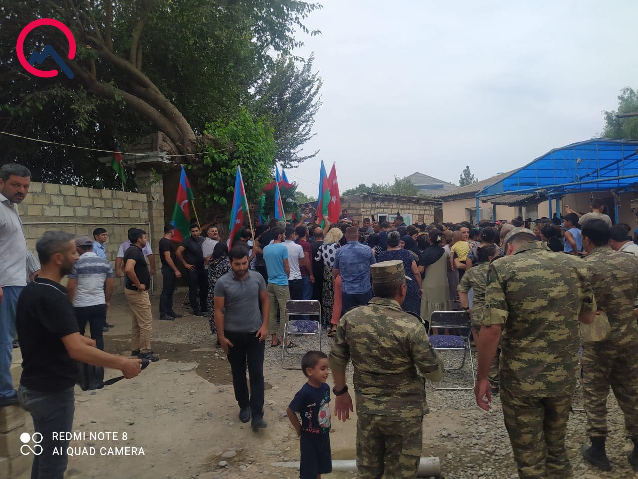 Ermənilərin snayperlə vurduğu Fərman dəfn edildi - FOTO