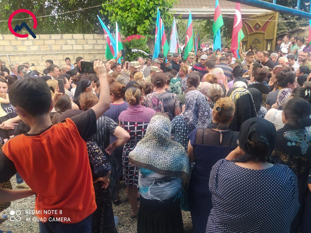 Ermənilərin snayperlə vurduğu Fərman dəfn edildi - FOTO
