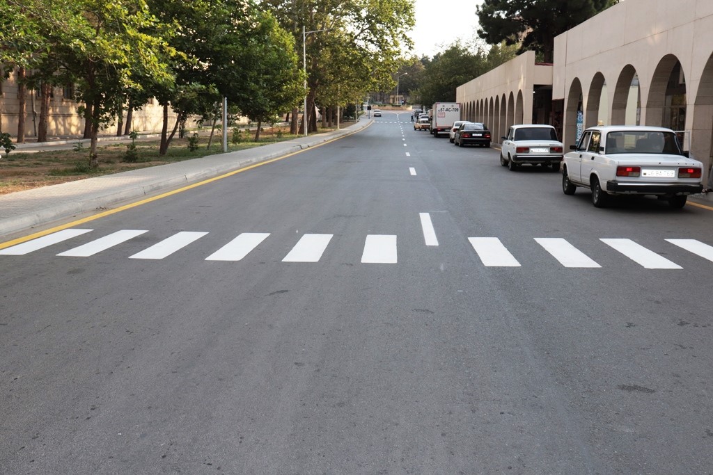Ölkədə 7 km uzunluğunda ilk veloyol istifadəyə verilib - FOTO