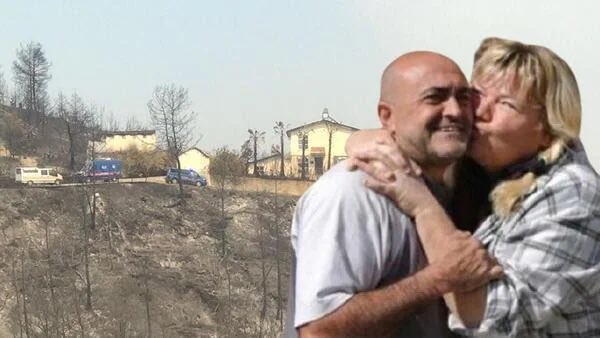 Türkiyədə yanğın zamanı ər və arvadı həyatını itirdi - FOTO