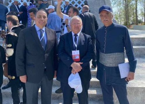 Üç nazir, üç səfir, üç qarabağlı Şuşada... - FOTO
