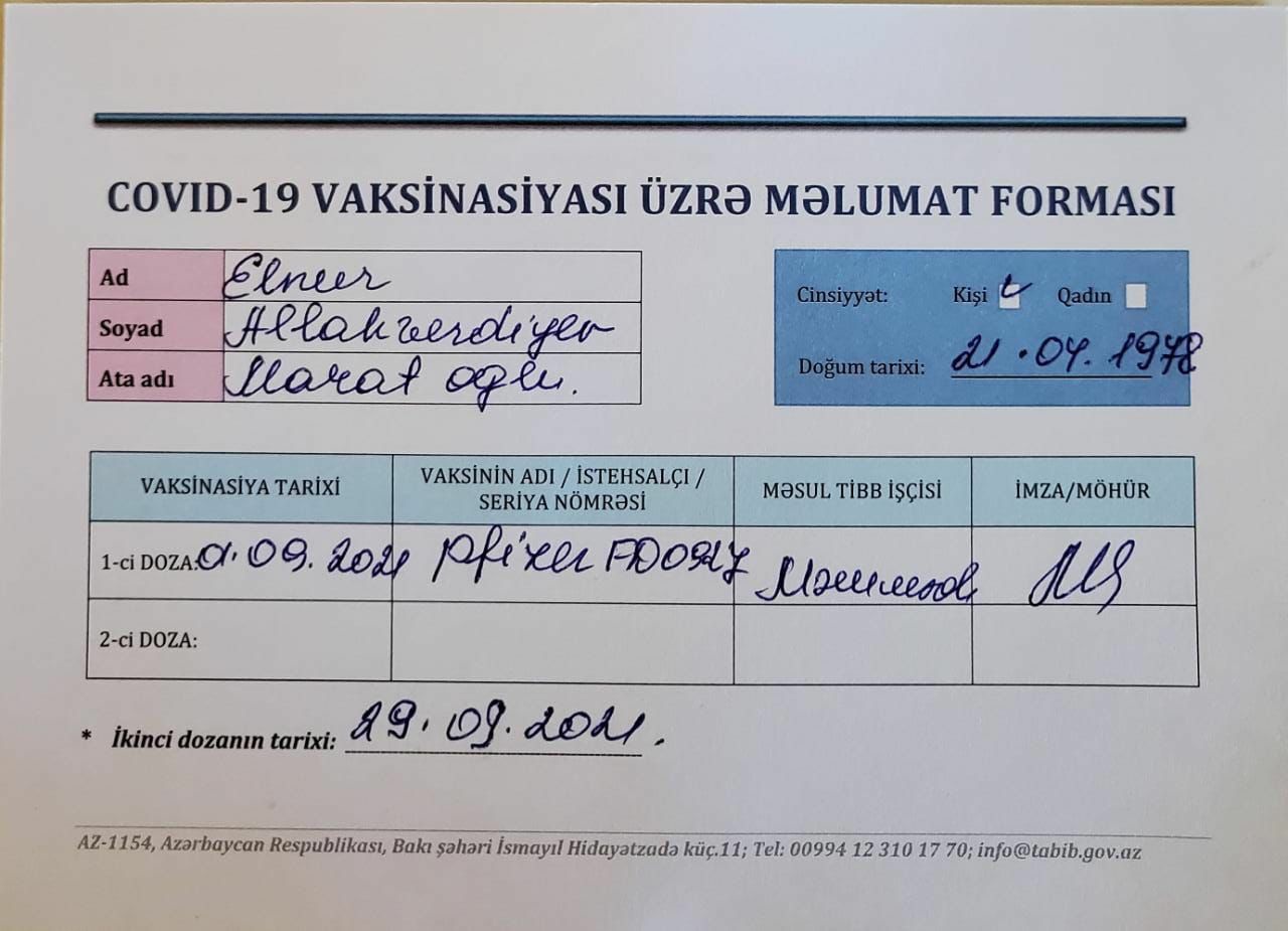"Çoxlarımız bu imkandan istifadə etməmişik, yaxud da imtina edirik" - Elnur Allahverdiyev