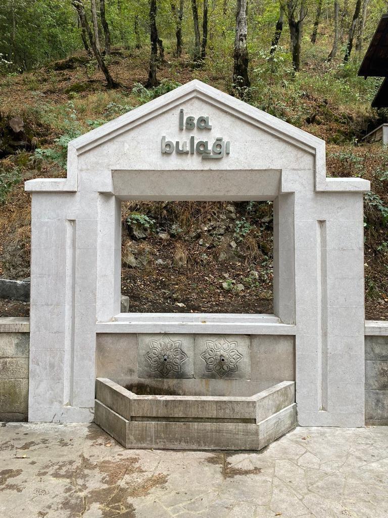 İsa Bulağı tam bərpa edildi