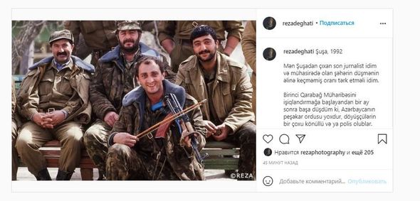 Reza Deqati: “Mən Şuşadan çıxan son jurnalist idim” – FOTO
