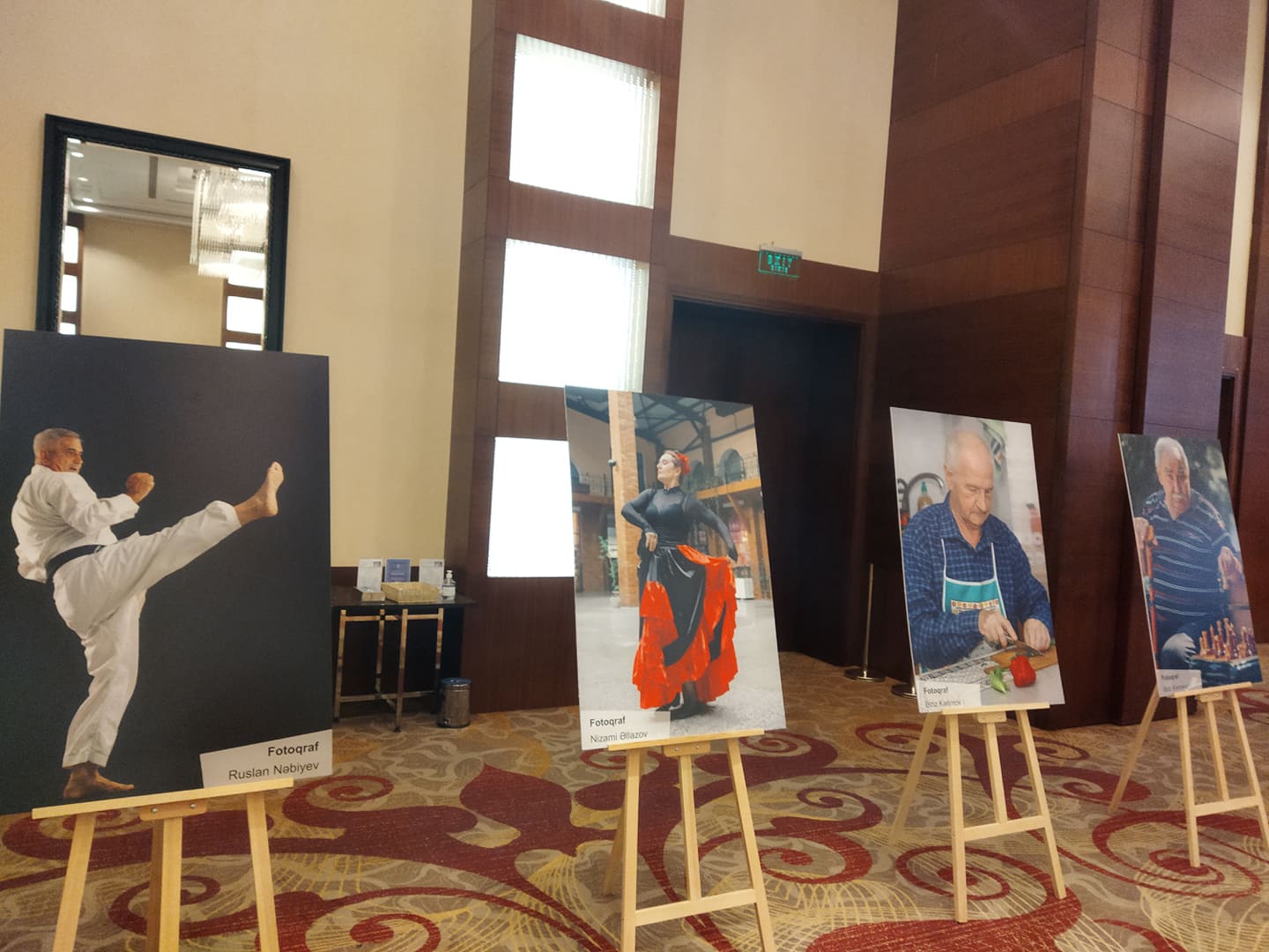 Bakıda fəal və sağlam yaşlanmaya həsr olunmuş fotosərgi keçirilir - FOTOLAR