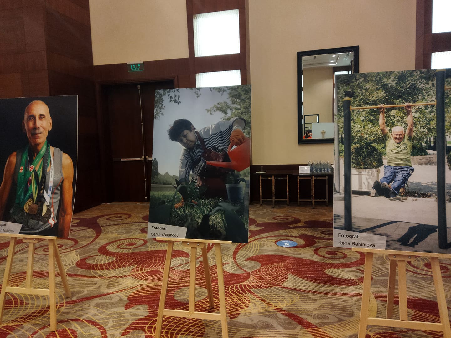 Bakıda fəal və sağlam yaşlanmaya həsr olunmuş fotosərgi keçirilir - FOTOLAR