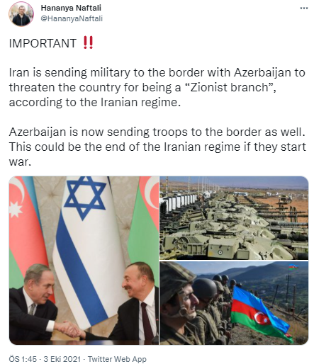 Yəhudi ekspertlər İran-Azərbaycan münasibətləri haqda nə düşünür?