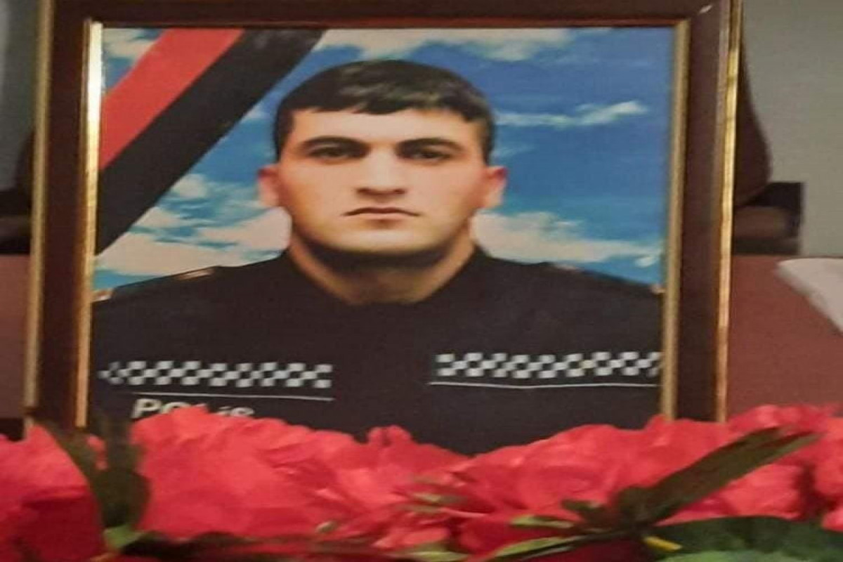 Ağdaşda 22 yaşlı polis əməkdaşı vəfat etdi - FOTO