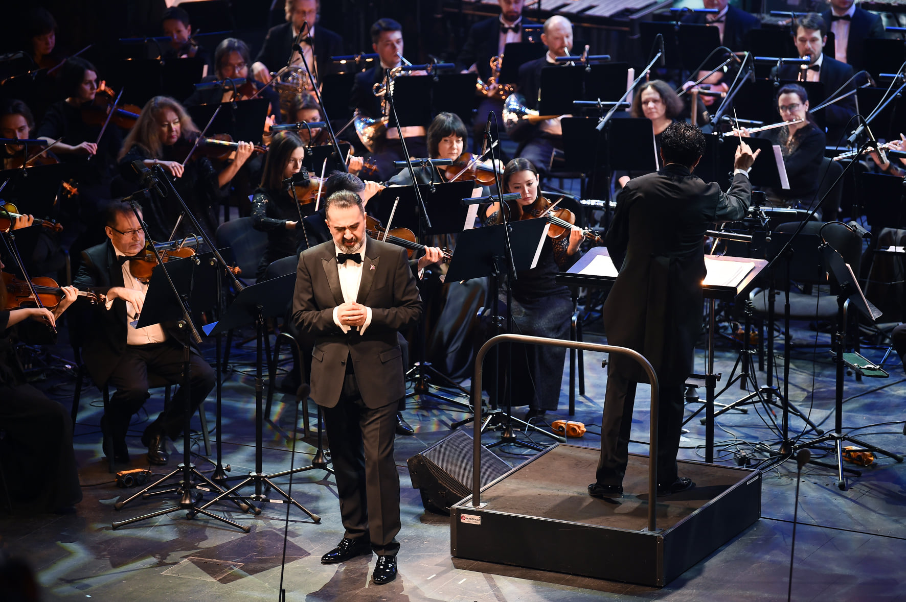 “Azərbaycanın musiqi ulduzları Moskva səhnəsində” adlı qala-konsert - FOTOLAR