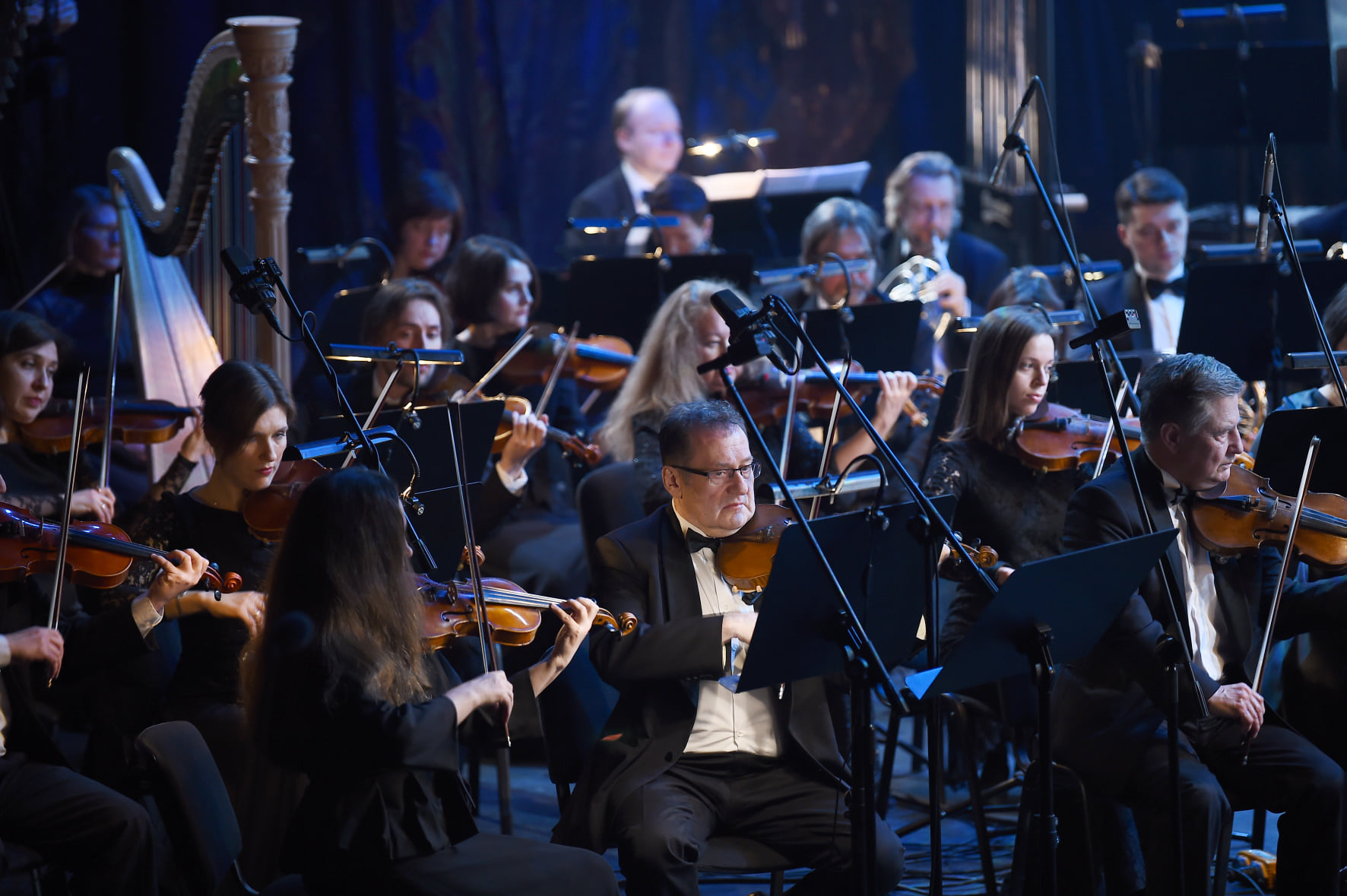 “Azərbaycanın musiqi ulduzları Moskva səhnəsində” adlı qala-konsert - FOTOLAR