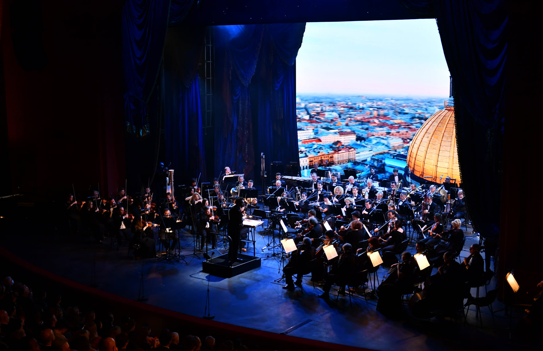 “Azərbaycanın musiqi ulduzları Moskva səhnəsində” adlı qala-konsert - FOTOLAR