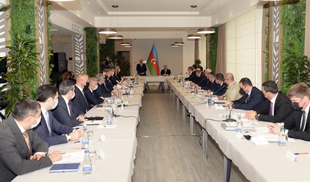 Əli Əsədovla Samir Nuriyev Şuşada müşavirə keçirdi - FOTO