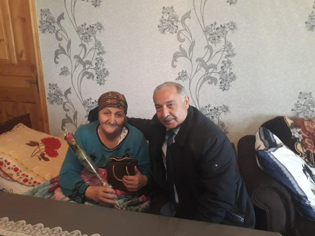 İsmayıllıda şəhid anaları ziyarət edildi - FOTOLAR