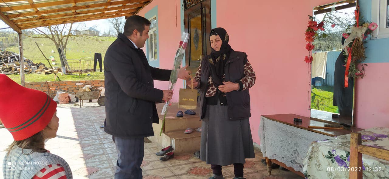 İsmayıllıda şəhid anaları ziyarət edildi - FOTOLAR
