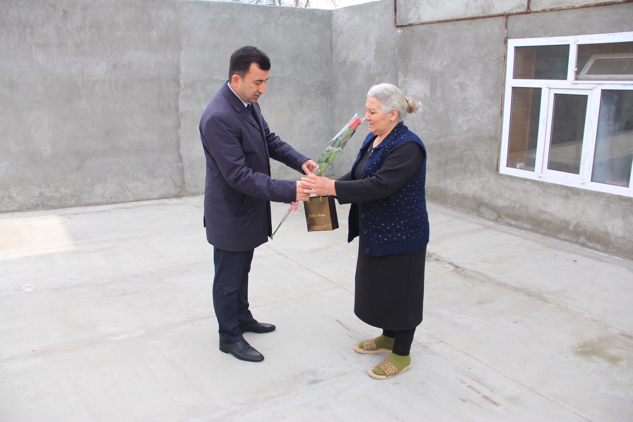 İsmayıllıda şəhid anaları ziyarət edildi - FOTOLAR