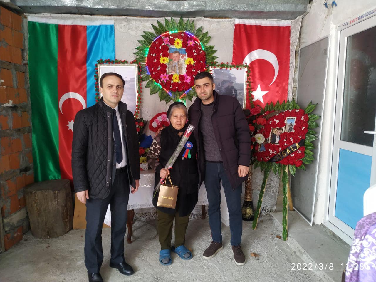İsmayıllıda şəhid anaları ziyarət edildi - FOTOLAR