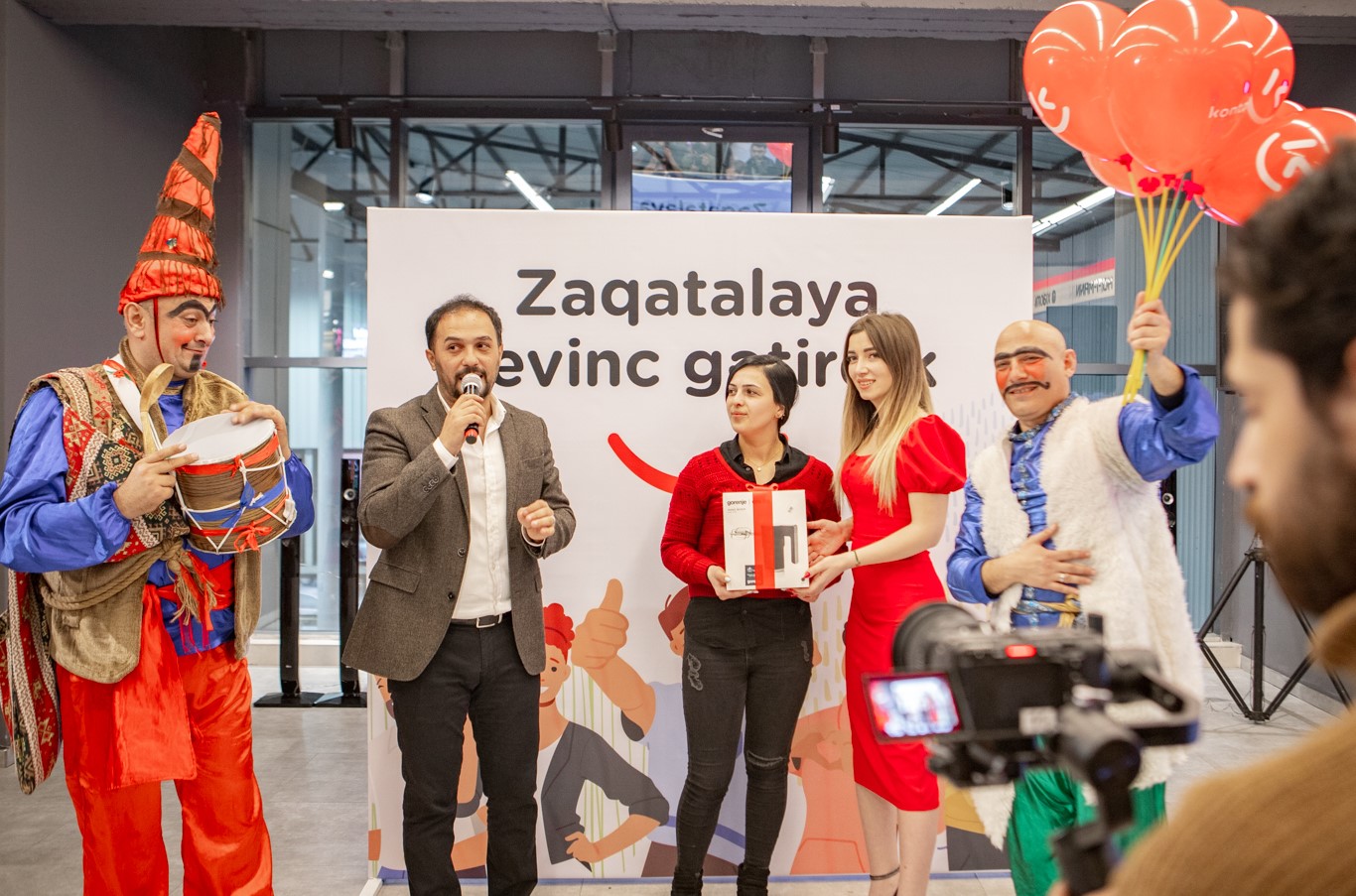 “Kontakt” Zaqatalanın ən böyük elektronika və mebel mağazasını açdı - FOTOLAR