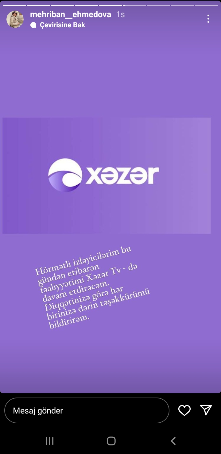 "İdman TV"də daha bir ayrılıq