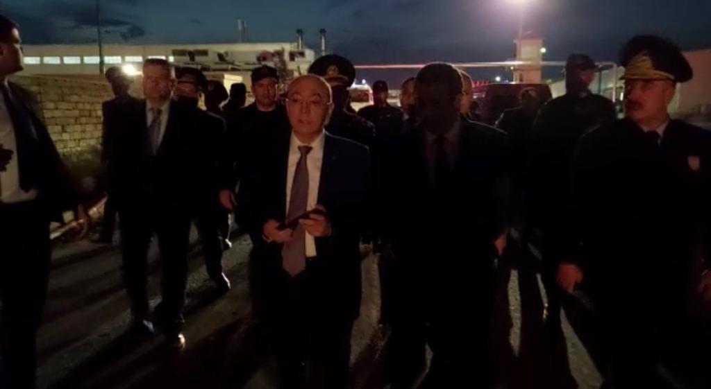 SON DƏQİQƏ: Kəmaləddin Heydərov YANĞIN yerində - FOTO