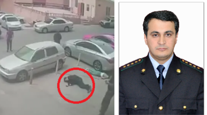 Bakıda özünü binadan atan qızı tutmağa çalışan şəxs məmur imiş - FOTO