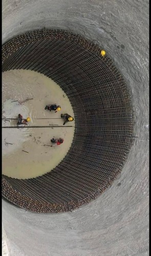 Şuşa yolundakı tunellərin tikintisindən FOTOLAR